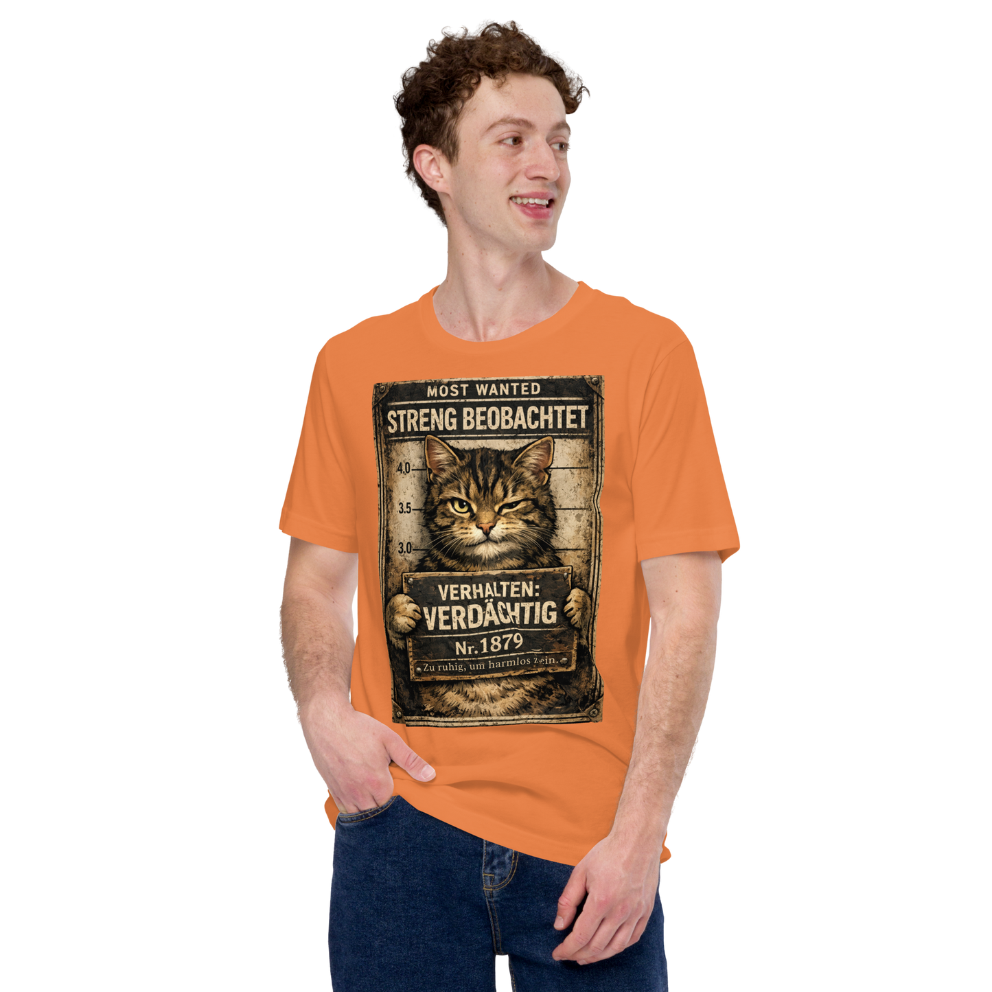 MOST WANTED – „Streng beobachtet“ – T-Shirt