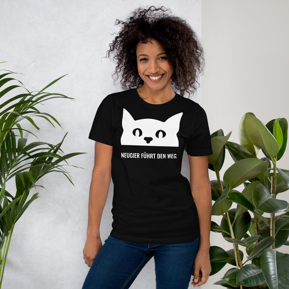 AdventureCat™ – Neugier Edition | Premium T-Shirt