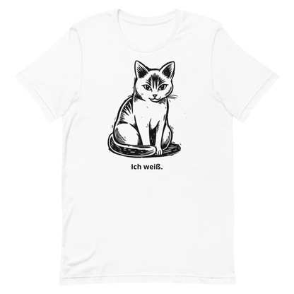 „Ich weiß.“ – Statement T-Shirt