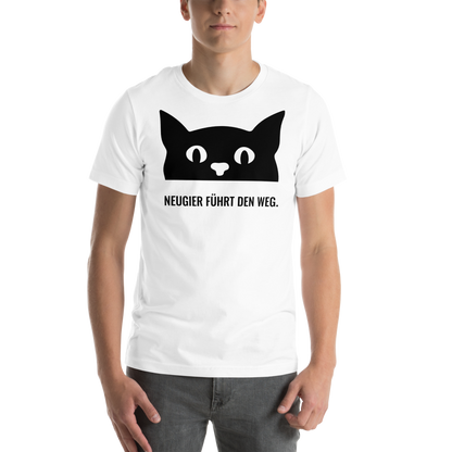 AdventureCat™ – Neugier Edition | Premium T-Shirt