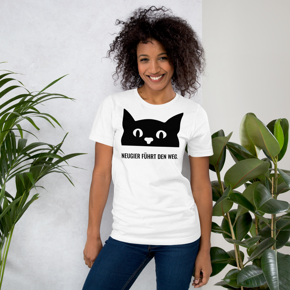 AdventureCat™ – Neugier Edition | Premium T-Shirt