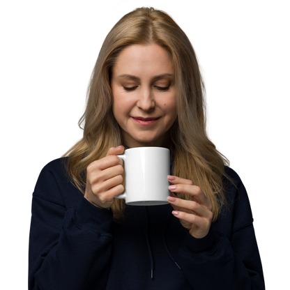 „Interessant.“ – Statement Tasse