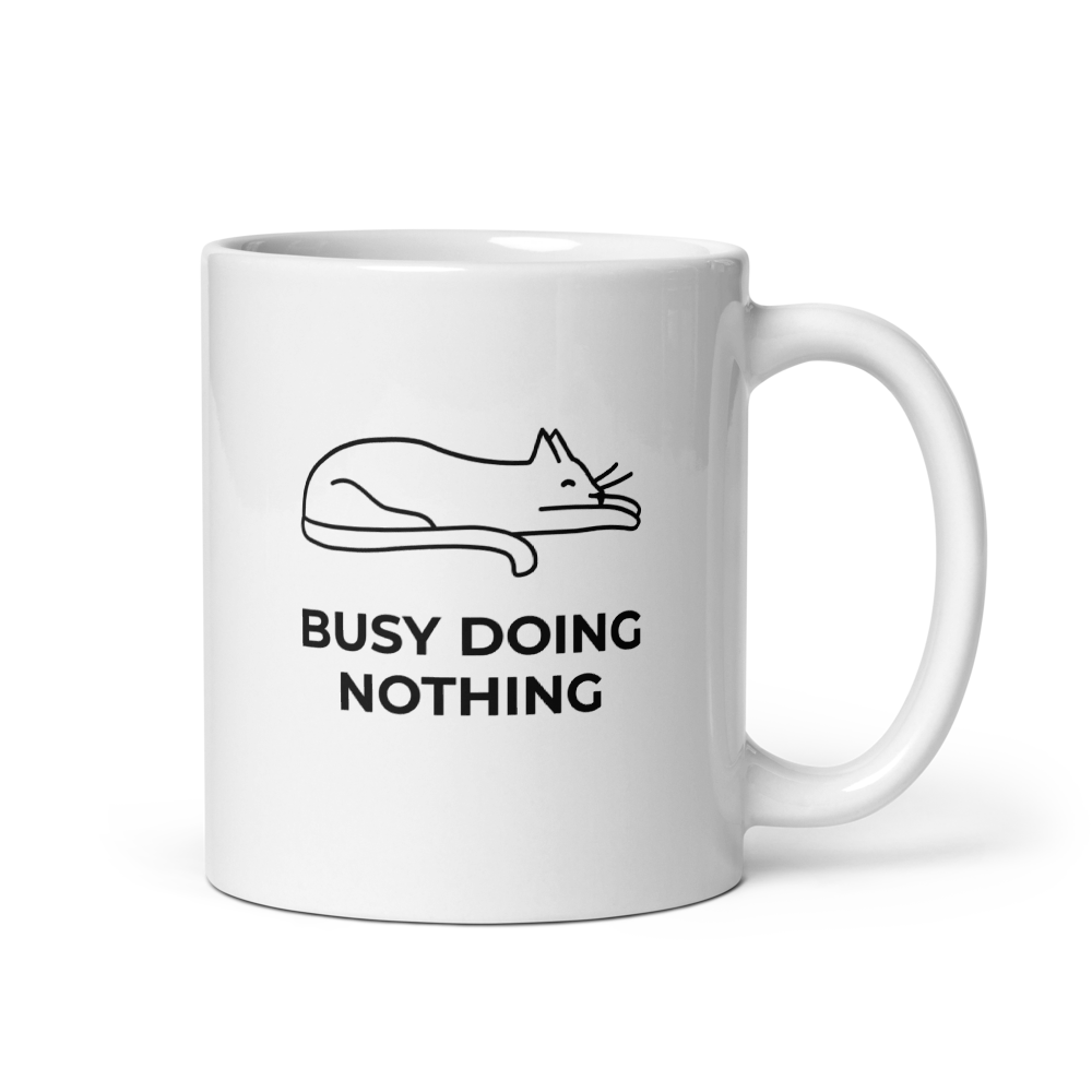 LazyCat™ – Busy Doing Nothing Tasse