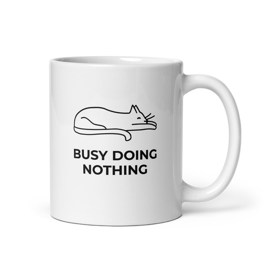 LazyCat™ – Busy Doing Nothing Tasse