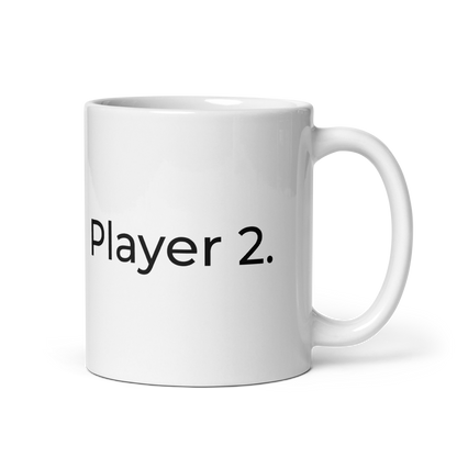 LazyBoss™ – Player 2. – Statement-Tasse