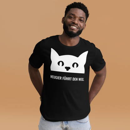 AdventureCat™ – Neugier Edition | Premium T-Shirt