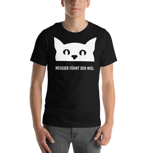 AdventureCat™ – Neugier Edition | Premium T-Shirt