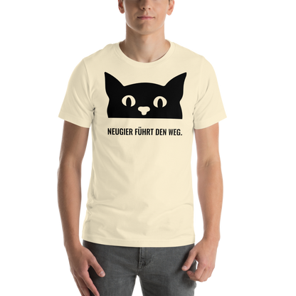 AdventureCat™ – Neugier Edition | Premium T-Shirt