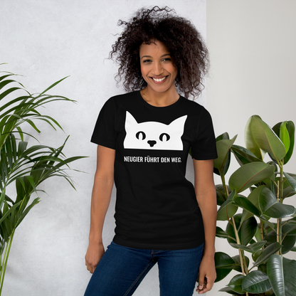 AdventureCat™ – Neugier Edition | Premium T-Shirt