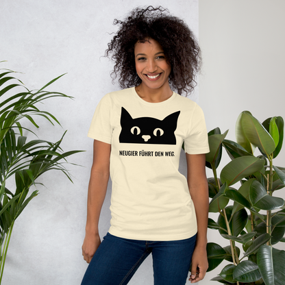 AdventureCat™ – Neugier Edition | Premium T-Shirt