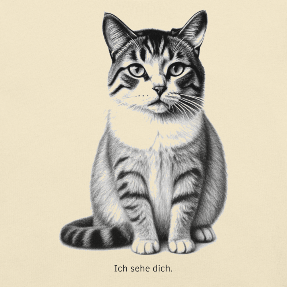 „Ich sehe dich.“ – Statement T-Shirt