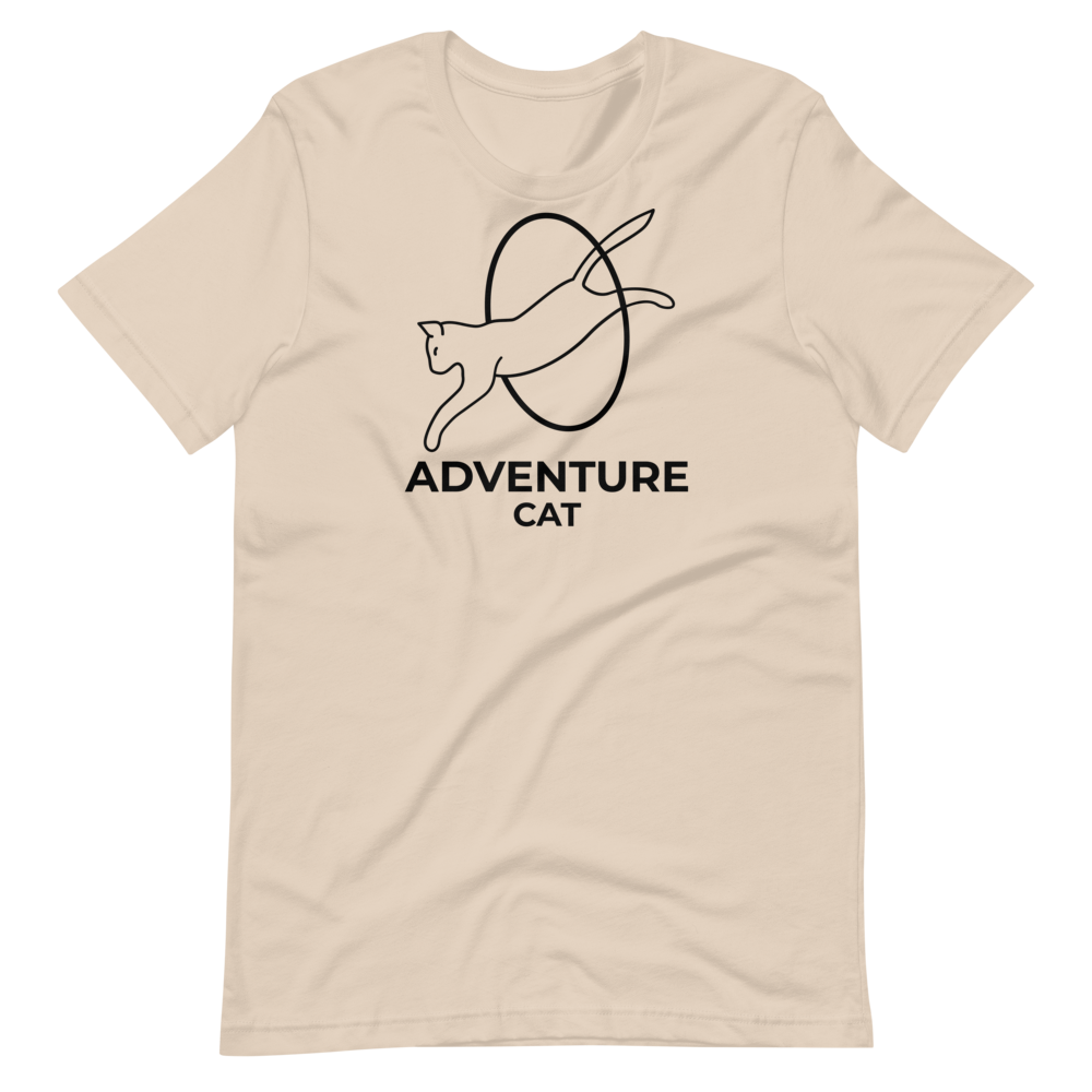 AdventureCat™ – Premium T-Shirt für Katzenmenschen & Entdecker