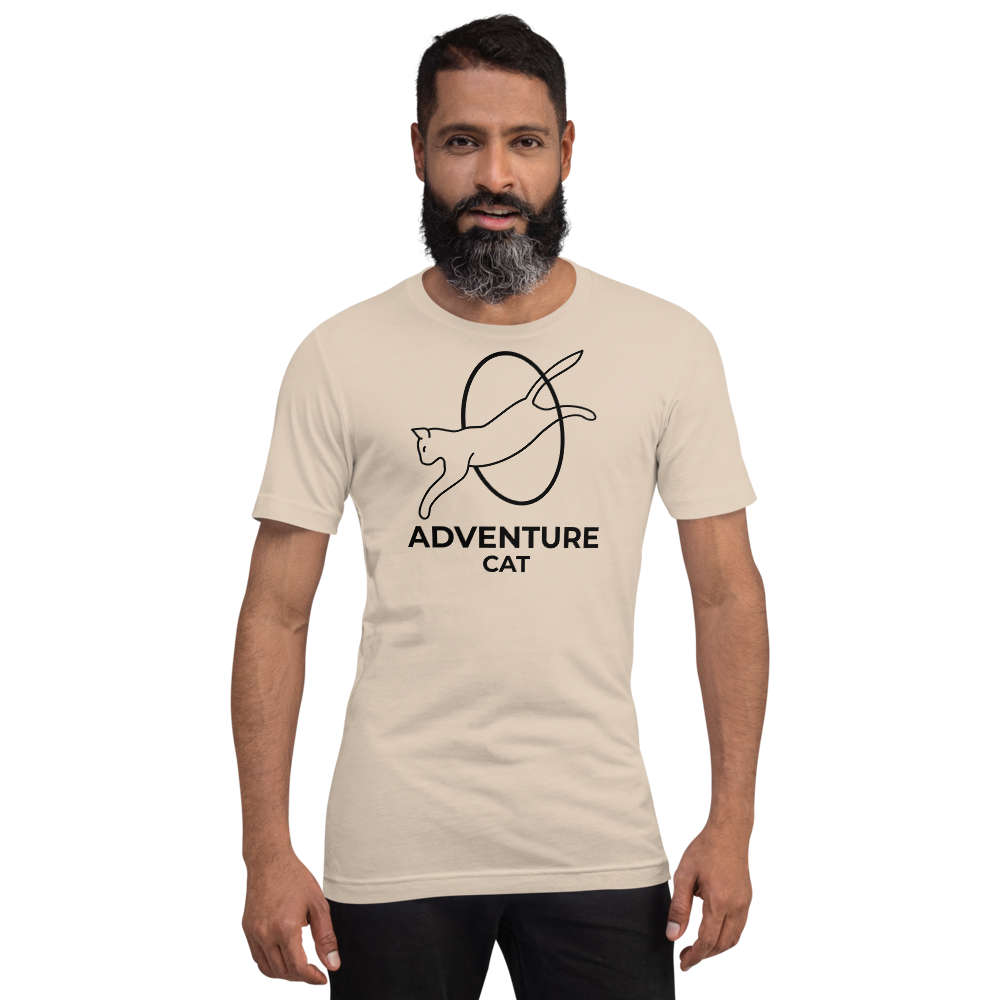 AdventureCat™ – Premium T-Shirt für Katzenmenschen & Entdecker
