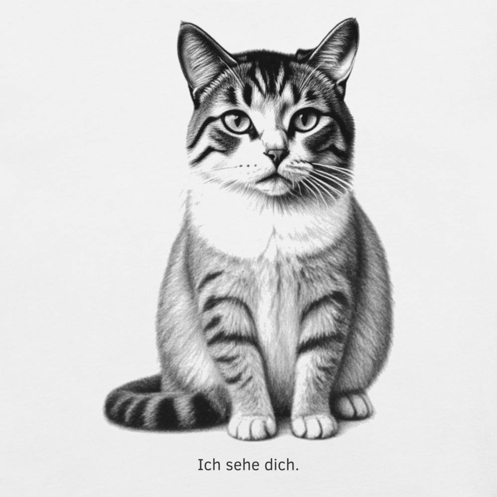 „Ich sehe dich.“ – Statement T-Shirt