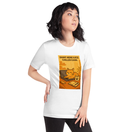 Homeoffice-T-Shirt – Für echte Katzenchefs